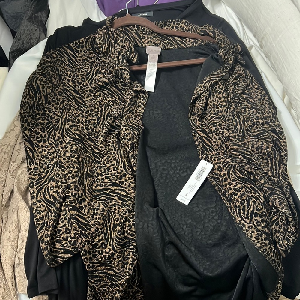 Easywear by Chico, over shit, brand new with the tag still on